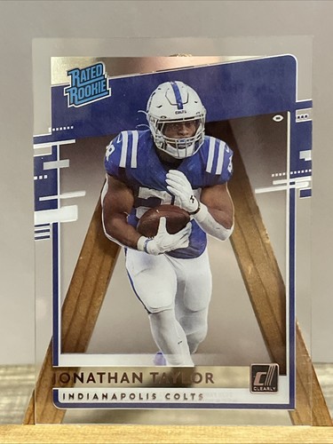 Jonathan Taylor 2020 Donruss Clearly Rated Rookie #16