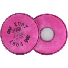 1 PR 3M 2097 P100 Particulate Organic Vapor Replacement Respirator Filter