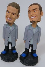 Pair of 2001 Justin Timberlake BobbleHeads Best Buy N Snyc