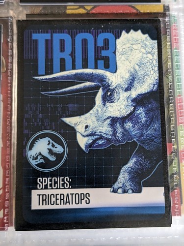 Cartes Panini Jurassic Park 30TH ANNIVERSARY Celebration Collection Anniversaire - Imagen 165 de 216