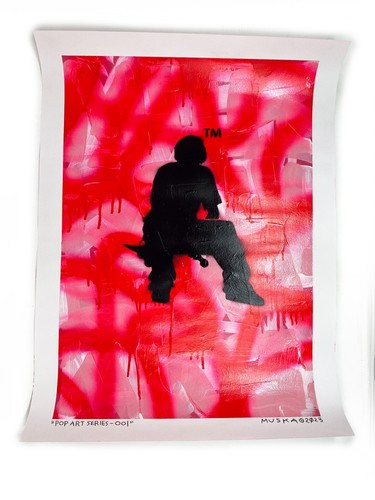 Authentic Original Shorty’s Chad Muska’s Artwork, OOAK Chad Muska Painting 1/1 - Picture 2 of 13