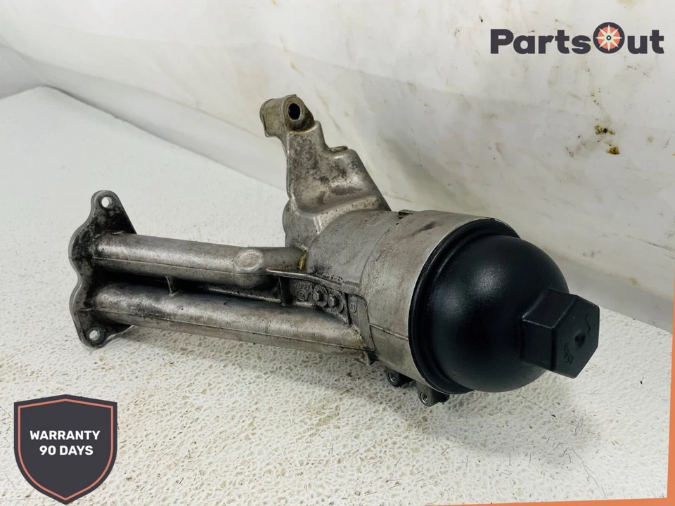 AUDI Q7 2007-2009 4L 4,2 L V8 motor gasolina filtro aceite carcasa adaptador 197 k OEM Foto 2 de 4