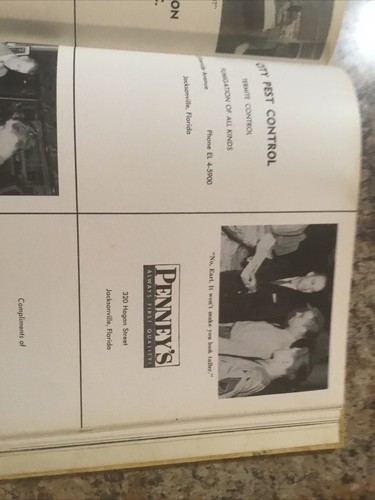 Vintage 1956 The Eagle Bolles School Yearbook Jacksonville,  FL VG Condition - Picture 24 of 24