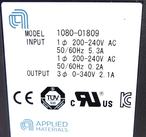 AMAT Applied Materials 0190-83792 Servo Drive Module 1080-01809 Working Surplus - Picture 8 of 8