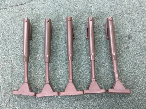 Caravan Cupboard Door Plastic Cupboard Stays Pack of 5 Brown