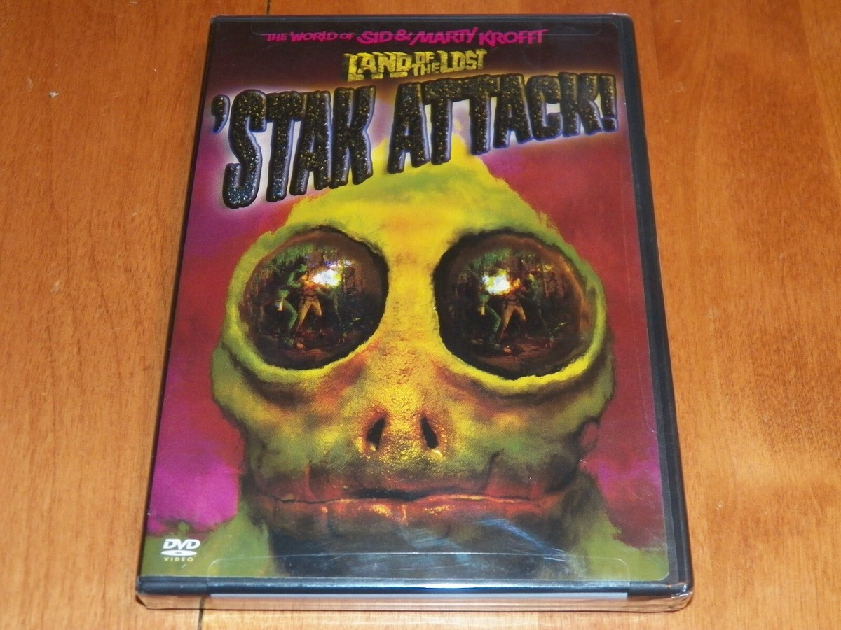 STAK ATTACK! LAND OF THE LOST Sid & Marty Krofft 4 Sleestak