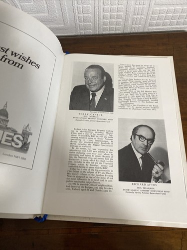 Rare 1975 Royal Variety Show Programme & Tickets - Picture 17 of 24