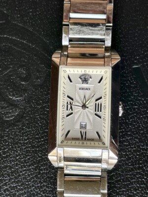 VERSACE メンズ腕時計 NLQ99 VERSACE 【VERSACE】ヴェルサーチ NLQ99 デイト クォーツ メンズ