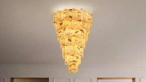 Luxus Deckenleuchte Modernes Design Onyx 33 Leuchten MS-455 - Bild 2 von 5