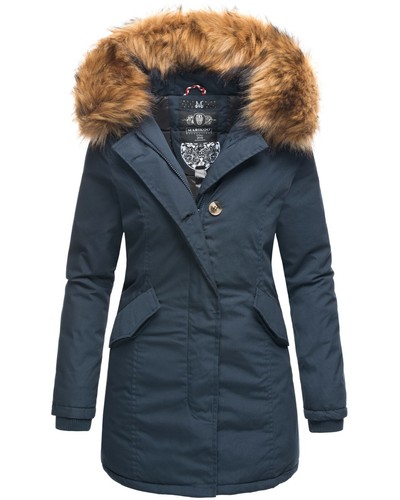 Marikoo Damen Winterjacke Stepp Parka Winter Jacke Mantel warm gefüttert Karmaa - Bild 47 von 112