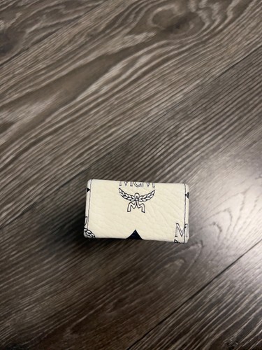 Vintage MCM Munchen Vicetos White Blue Sunglasses Glasses ZIp Case Cover Visetos - Picture 6 of 14