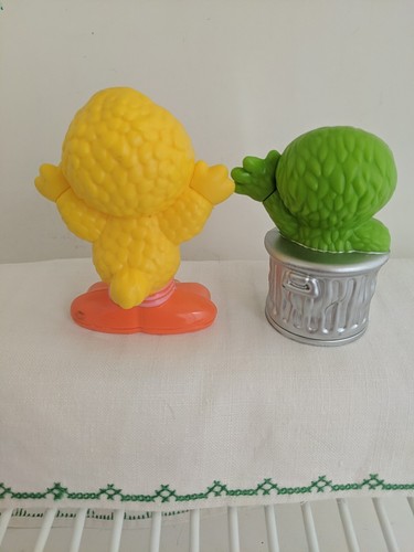 5 Piece Lot Sesame Street Workshop 2018 Plastic PVC 3” Figures Hasbro - Picture 3 of 12
