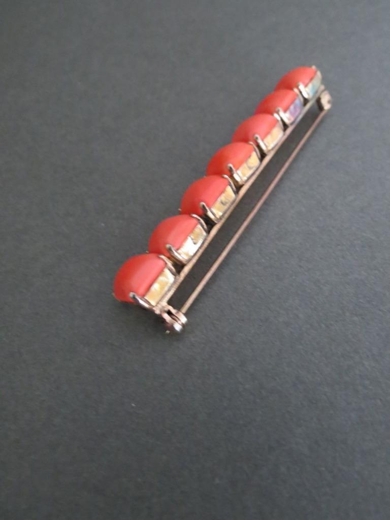 Vintage KJL Kenneth Jay Lane Faux Coral Brooch Specjalna cena tania