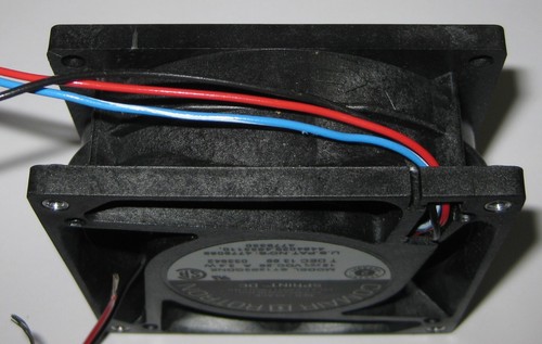 Comair Rotron ST12B3QDBX 80 mm Electric Fan - 24 V DC - 34 CFM - 12" Bare Leads - Picture 5 of 9