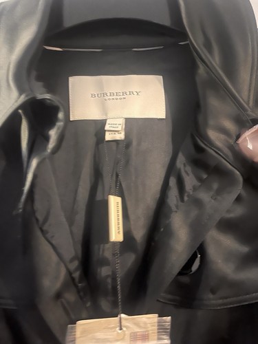 Burberry Black Button Down Shirt Dress Size 8 RRP £495 - Picture 4 of 7