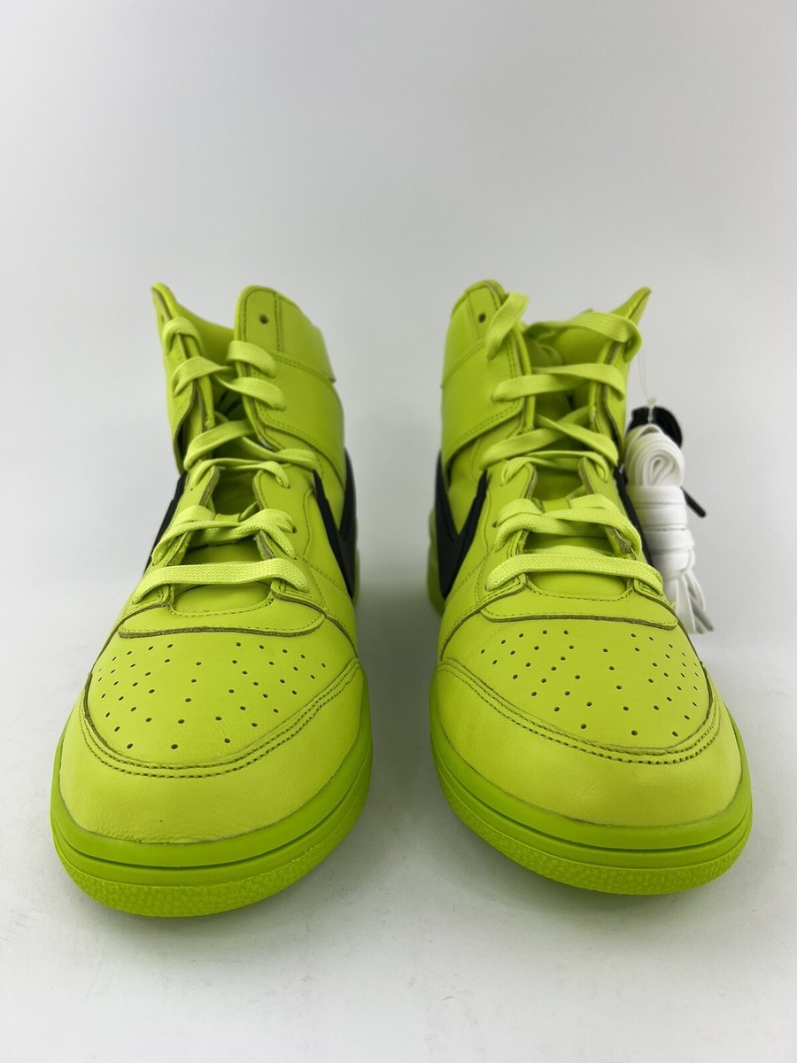 cAMBUSH × NIKE DUNK HIGH Dunk High x AMBUSH 'Flash Lime' Release Date. Nike SNKRS