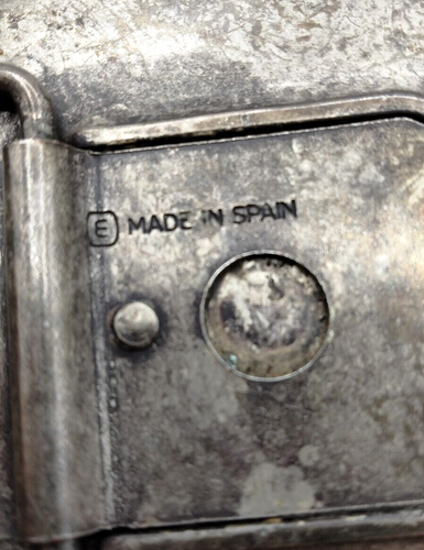 Vintage Jack Daniel's Etched Oval Belt Buckle Old No. 7 Brand Made In Spain - Picture 4 of 7