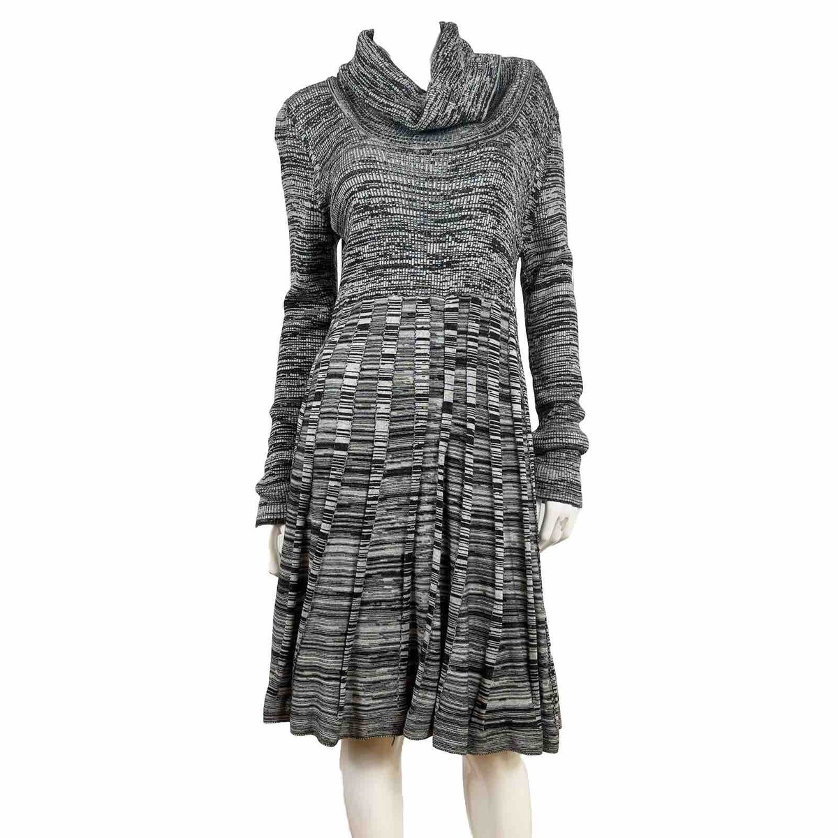 Calvin klein fit and flare sweater dress discount