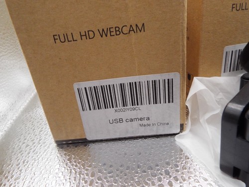 Lot of 3 1080P full HD Webcam USB Computer Web Camera PC Laptop with Microphone - Picture 5 of 5