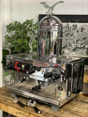 RANCILIO 1980 VINTAGE Z9 SEMI AUTOMATIC 2 GROUP CHROME RANCILIO 1980 VINTAGE Z9 SEMI AUTOMATIC 2 GROUP CHROME