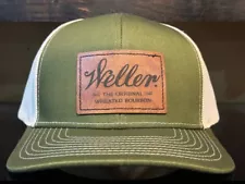 Weller Bourbon Whiskey Inspired Snapback Hat - Trucker Hat - Green - Pacific HW