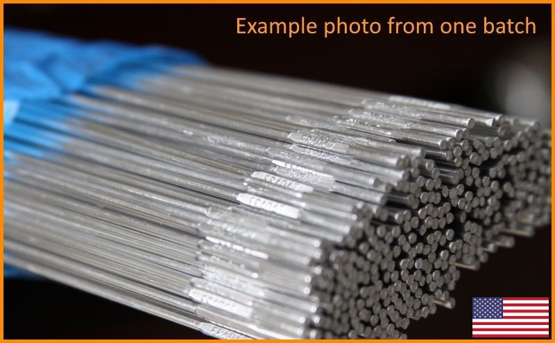 1.0-3.2mm Weldright Stainless Steel ER316L SS Tig Filler Welding Rod Qtys