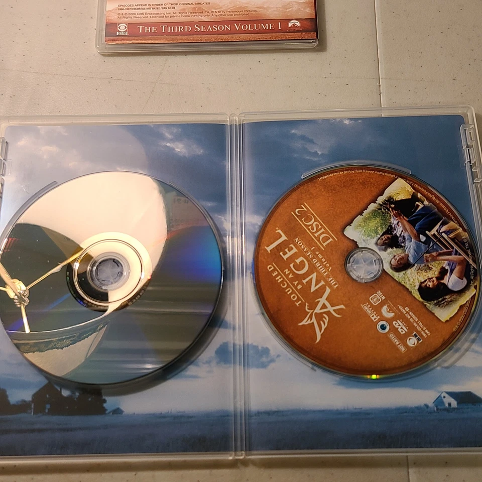 Touched by an Angel - сезон 3 том 1 (DVD, 2004, набор из 4 дисков) - Изображение 4 из 4