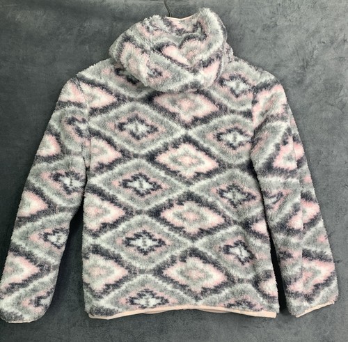 Eddie Bauer Girls Youth Fleece Jacket – Magenta, Size 7/8 - Picture 4 of 11