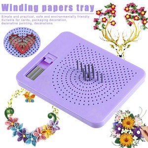 Quilter/'s Grid Guide“for Paper Folding Crafting DIY Handmade Paper.Quilling~Tool