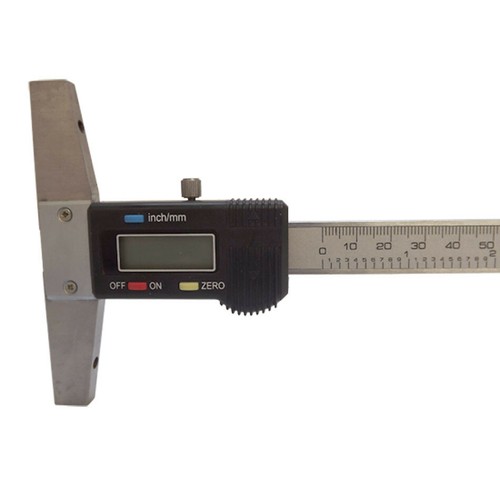 Electronic Depth Gage Caliper 0-8"/200mm Range 0.0005 Graduation Digital Caliper - Picture 3 of 4