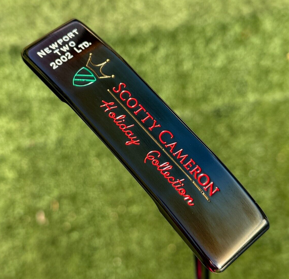 Scotty Cameron 2002 Holiday Candy Canes Newport 2 Black Pearl