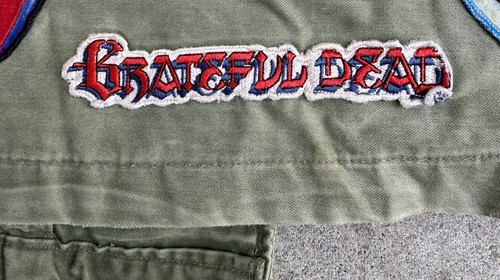 Vintage Multiple Grateful Dead Doobie Man Steal Your Face Patches Jacket - Picture 13 of 19