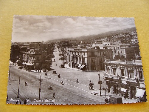 (FG.Q60) MESSINA - VIA CESARE BATTISTI animata (ediz. S.A.F.) - Imagen 1 de 2