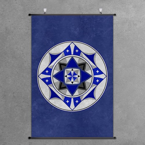 Middle-earth Emblemas Banner Poster Scroll Poster Flags Prints 75x50cm & 60x40cm - Picture 26 of 26