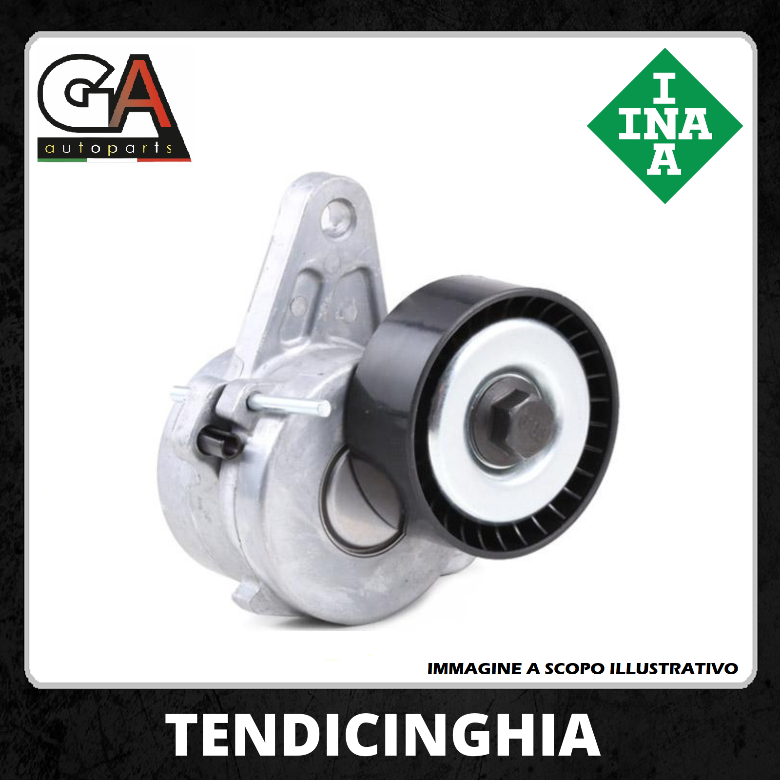 Tendicinghia Cinghia Servizi Ina Per Vw Passat (3G2) Scirocco Jetta Iv Golf Vii