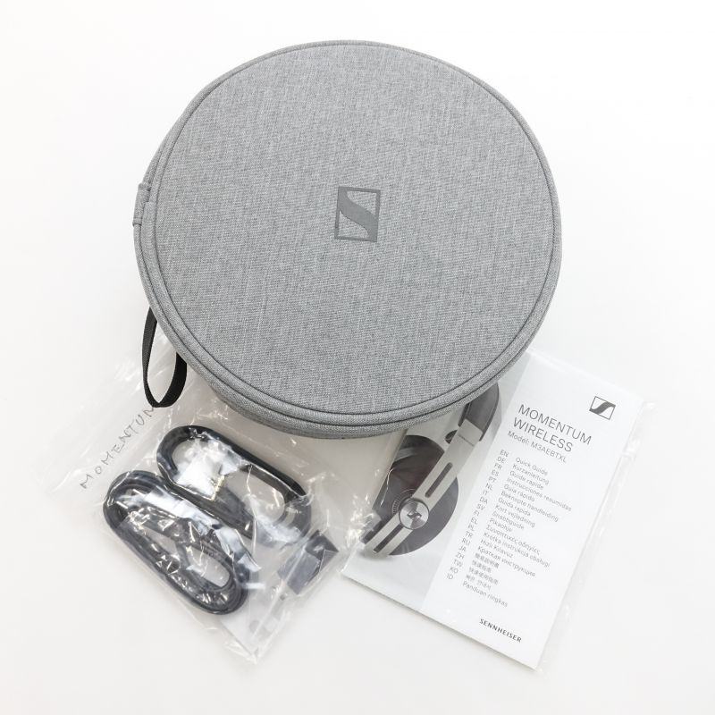 Momentum Wireless Black (M3AEBTXL Black) Sennheiser Headphone from JAPAN USED