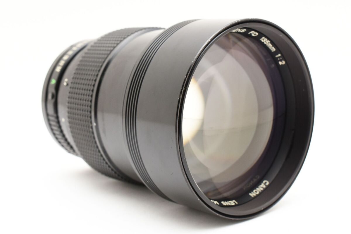 Canon New FD NFD 135mm f2 MF Telephoto Portrait Lens from Canon New FD NFD 135mm f2 MF Telephoto Portrait Lens from