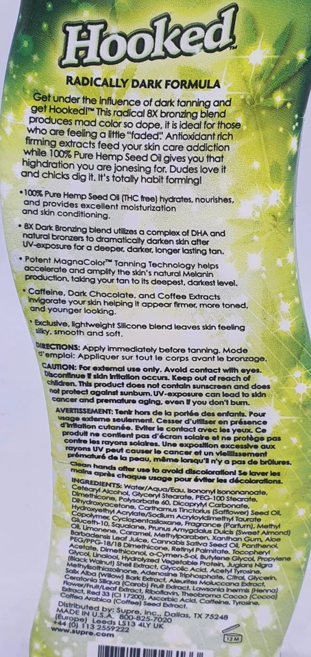 Super Tan Hooked 8X Bronzer CR141 BB 09 - Image 4 of 4