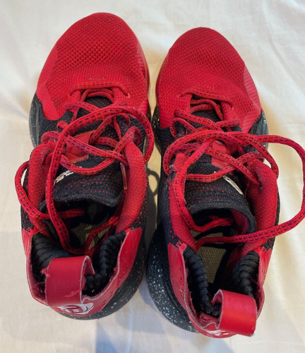 ADIDAS D ROSE 773 Basketball Shoes Black Red Speckled Sole Mens US Size 6 FW8656 - Picture 5 of 10