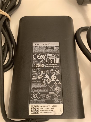 Original Dell Laptop Ladegerät LA65NM130 19,5V 3,34A 65W - Bild 2 von 4