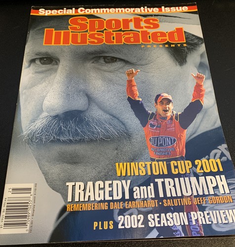 2001 Sports Illustrated DALE GAINHARDT Death Winston Cup Jeff Gordon NASCAR - Bild 2 von 3