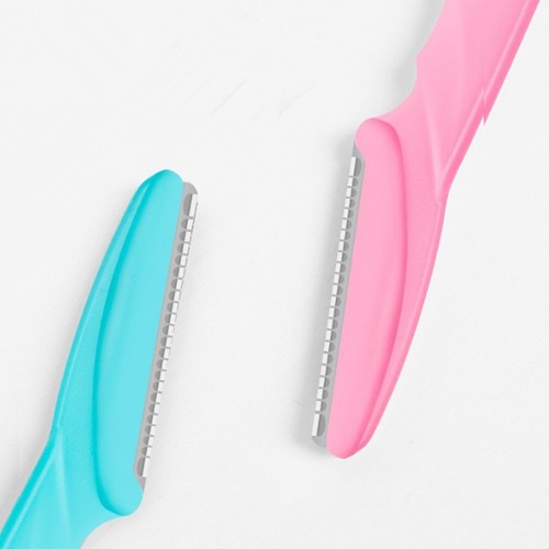 9 Pcs of Facial Eyebrow Razor Trimmer Shaper Shaver Blade Knife Hair Remover - Picture 5 of 14