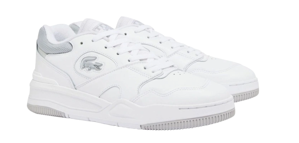 LACOSTE MENS WHITE SNEAKER LINESHOT 224 2 7-48SMA002514X | eBay