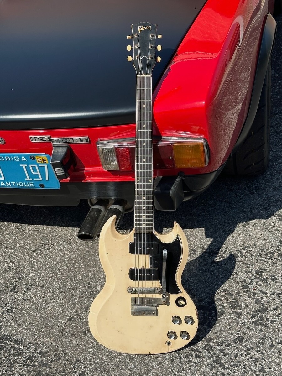 1962 Gibson SG Special in Polaris White hot original beat sweet