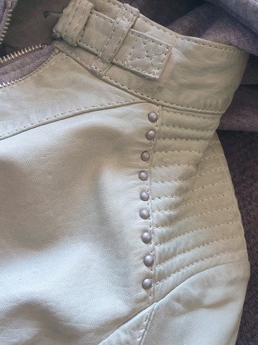 Lederjacke Gipsy mintgrün Gr. L - Bild 9 von 13
