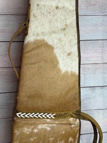 MYRA ~ LEATHER ~ COWHIDE ~ SOFT ~ RIFLE ~ STORAGE ~ CASE - Picture 42 of 53