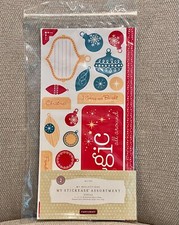 Close To My Heart CTMH Jingle Stickease Assortment Christmas Ornaments Tree NEW