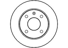 FITS FORD ESCORT MK3/4 80-91 FRONT BRAKE DISCS NBD003