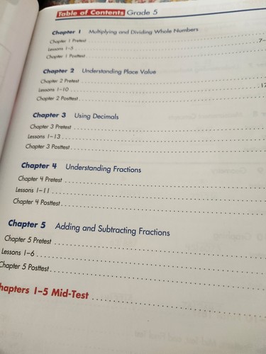 Spectrum Math : Grade 5 (Workbook) Like New Condition - Picture 3 of 6