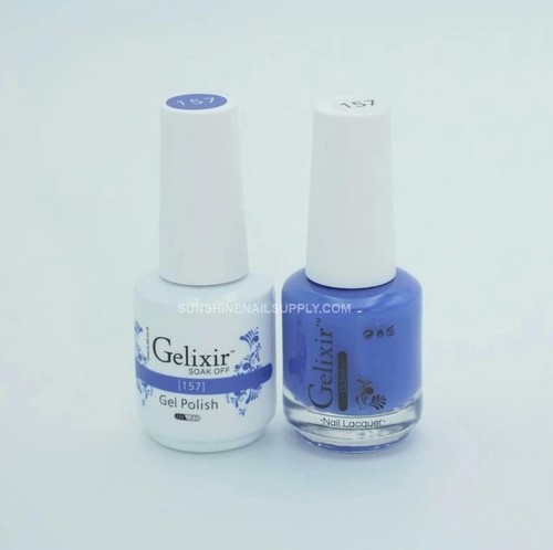 Gelixir - Duo UV/LED Soak Off Gel + Nail Polish (#001 - #180)-Choose Your Color - Picture 305 of 327